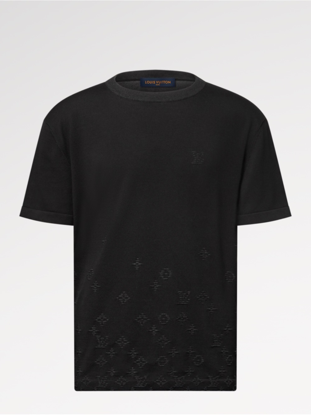 Louis Vuitton Monogram Gradient T-Shirt in black 1:1 SS25 Size M brand new